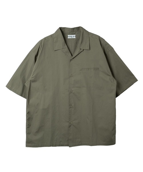 KACCO(カッコ)の「《ユニセックスアイテム》RELAX FIT OVERSIZE SHIRTS / リラックスフィットオーバープレーンシャツ(シャツ/ブラウス・メンズ・カーキ/グレー/ネイビー・MEDIUM/SMALL/LARGE)」の15枚目の写真
