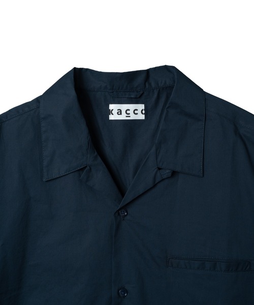 KACCO(カッコ)の「《ユニセックスアイテム》RELAX FIT OVERSIZE SHIRTS / リラックスフィットオーバープレーンシャツ(シャツ/ブラウス・メンズ・カーキ/グレー/ネイビー・MEDIUM/SMALL/LARGE)」の20枚目の写真