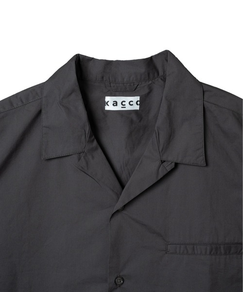 KACCO(カッコ)の「《ユニセックスアイテム》RELAX FIT OVERSIZE SHIRTS / リラックスフィットオーバープレーンシャツ(シャツ/ブラウス・メンズ・カーキ/グレー/ネイビー・MEDIUM/SMALL/LARGE)」の14枚目の写真