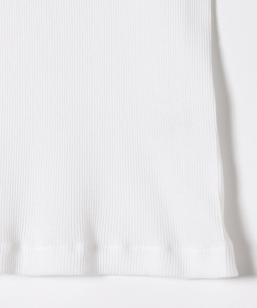 quaranciel（カランシエル）の「quaranciel:〈洗濯機可能〉リブ レース タンクトップ（キャミソール・レディース・ホワイト/ブラック・ONE SIZE）」の7枚目の写真