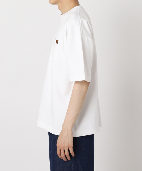 UNIVERSAL OVERALL(ユニバーサルオーバーオール)の「UNIVERSAL OVERALL/ユニバーサルオーバーオール 別注ポンチTシャツ(Tシャツ/カットソー・メンズ・チャコールグレー/ネイビー/ブラック/ホワイト・LARGE/MEDIUM/SMALL)」の13枚目の写真
