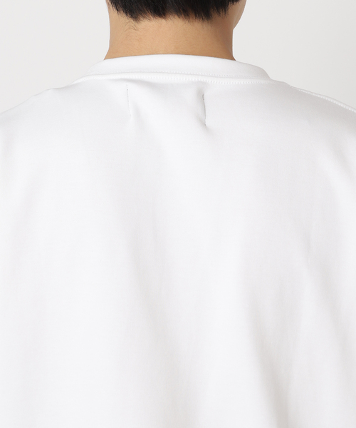 UNIVERSAL OVERALL(ユニバーサルオーバーオール)の「UNIVERSAL OVERALL/ユニバーサルオーバーオール 別注ポンチTシャツ(Tシャツ/カットソー・メンズ・チャコールグレー/ネイビー/ブラック/ホワイト・LARGE/MEDIUM/SMALL)」の15枚目の写真