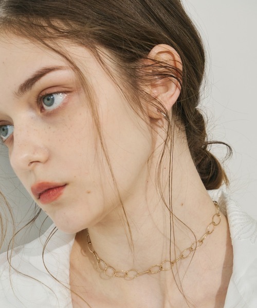 Unitage(ユニテージ)の「バブルチェーンチョーカー(ネックレス・レディース・シルバー/ゴールド・FREE)」の6枚目の写真