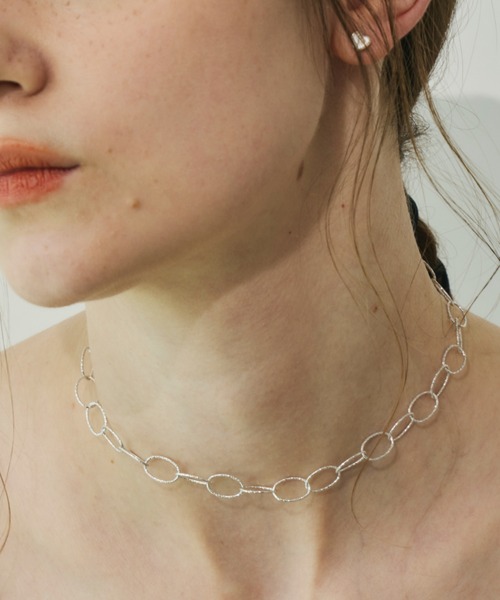 Unitage(ユニテージ)の「バブルチェーンチョーカー(ネックレス・レディース・シルバー/ゴールド・FREE)」の7枚目の写真