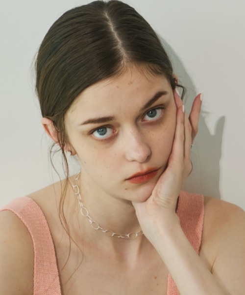 Unitage(ユニテージ)の「バブルチェーンチョーカー(ネックレス・レディース・シルバー/ゴールド・FREE)」の9枚目の写真