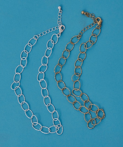 Unitage(ユニテージ)の「バブルチェーンチョーカー(ネックレス・レディース・シルバー/ゴールド・FREE)」の11枚目の写真