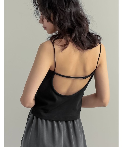値下げ！【美品】RE.＊カップ付きキャミソール Amazon | [miniministore] カップ付き レースキャミソール 背中