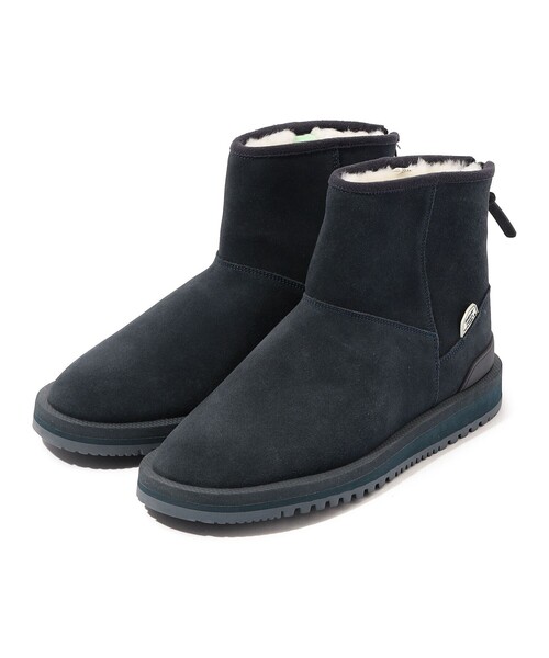 suicoke（スイコック）の「SUICOKE ELS-Mwpab-MID ムートンブーツ（ブーツ・メンズ・ブラック/ネイビー/ベージュ・10/9/8）」の4枚目の写真