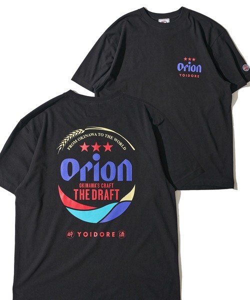 ADPOSION(アドポーション)の「【YOIDORE×オリオンビール 】コラボバックプリントTシャツ / グラフィックTシャツ(Tシャツ/カットソー・メンズ・ブラック/ホワイト/ネイビー・MEDIUM/LARGE)」の3枚目の写真