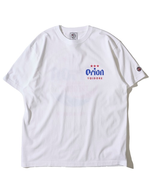 【YOIDORE×オリオンビール 】コラボバックプリントTシャツ / グラフィックTシャツ TETE HOMME tシャツ 「YOIDORE×オリオンビール 」コラボバック