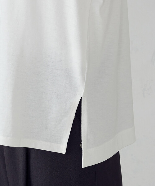 COMME CA ISM（コムサイズム）の「ギャザースリーブカットソー（Tシャツ/カットソー・レディース・ホワイト/グリーン/ブラック・MEDIUM/LARGE）」の11枚目の写真