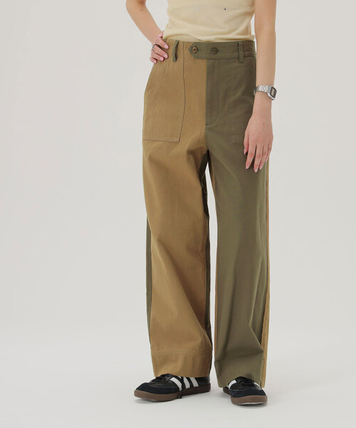 SLOBE citron.(スローブシトロン)の「SLOBE citron.ミリタリーコンビパンツ(カーゴパンツ・レディース・カーキ・36/38)」の22枚目の写真