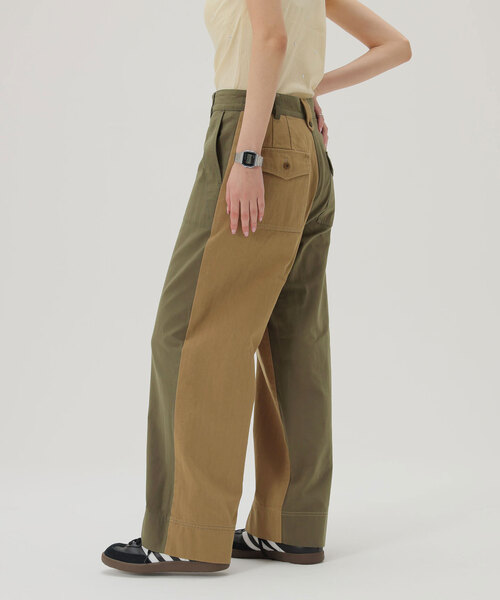 SLOBE citron.(スローブシトロン)の「SLOBE citron.ミリタリーコンビパンツ(カーゴパンツ・レディース・カーキ・36/38)」の21枚目の写真