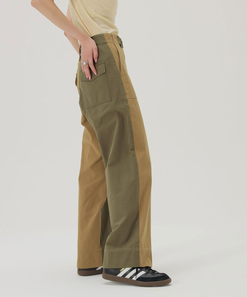 SLOBE citron.(スローブシトロン)の「SLOBE citron.ミリタリーコンビパンツ(カーゴパンツ・レディース・カーキ・36/38)」の18枚目の写真