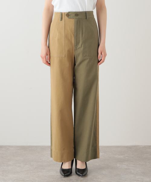 SLOBE citron.(スローブシトロン)の「SLOBE citron.ミリタリーコンビパンツ(カーゴパンツ・レディース・カーキ・36/38)」の16枚目の写真
