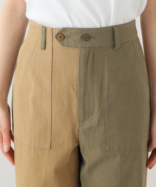 SLOBE citron.(スローブシトロン)の「SLOBE citron.ミリタリーコンビパンツ(カーゴパンツ・レディース・カーキ・36/38)」の12枚目の写真