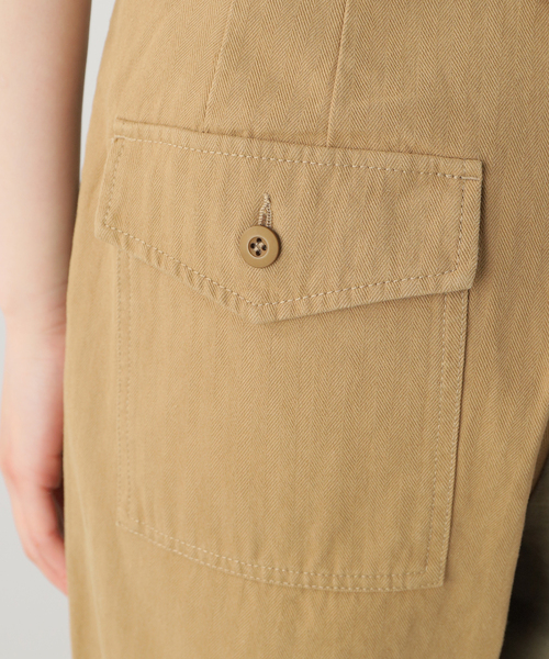 SLOBE citron.(スローブシトロン)の「SLOBE citron.ミリタリーコンビパンツ(カーゴパンツ・レディース・カーキ・36/38)」の10枚目の写真