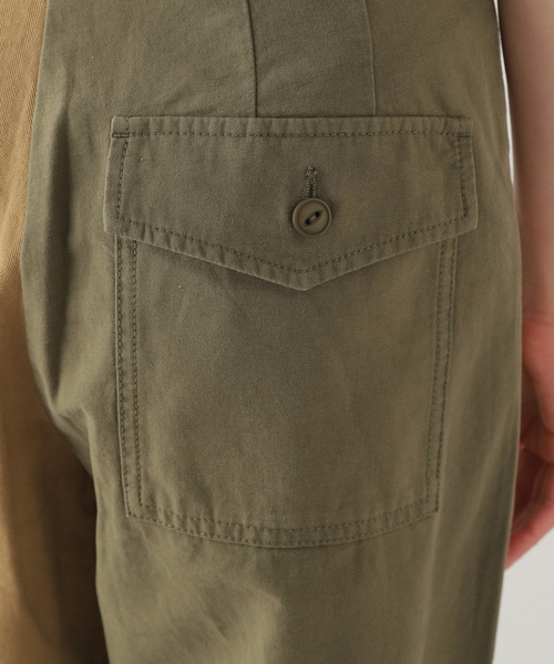 SLOBE citron.(スローブシトロン)の「SLOBE citron.ミリタリーコンビパンツ(カーゴパンツ・レディース・カーキ・36/38)」の9枚目の写真
