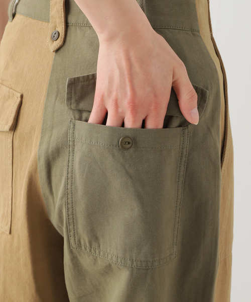 SLOBE citron.(スローブシトロン)の「SLOBE citron.ミリタリーコンビパンツ(カーゴパンツ・レディース・カーキ・36/38)」の8枚目の写真