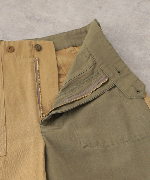 SLOBE citron.(スローブシトロン)の「SLOBE citron.ミリタリーコンビパンツ(カーゴパンツ・レディース・カーキ・36/38)」の5枚目の写真