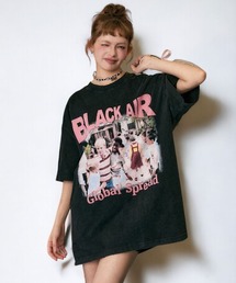retro washed loose half-sleeved T-shirt
