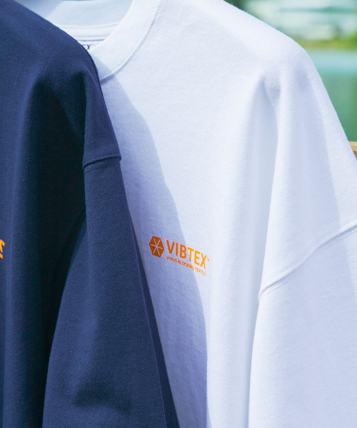 URBAN RESEARCH（アーバンリサーチ）の「『別注』VIBTEX×URBAN RESEARCH　T-SHIRTS（Tシャツ/カットソー・メンズ・ネイビー/ホワイト/チャコールグレー・MEDIUM/LARGE）」の8枚目の写真