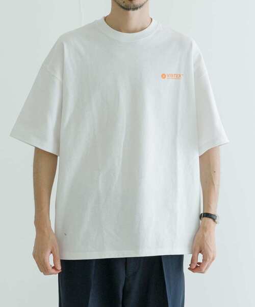 URBAN RESEARCH（アーバンリサーチ）の「『別注』VIBTEX×URBAN RESEARCH　T-SHIRTS（Tシャツ/カットソー・メンズ・ネイビー/ホワイト/チャコールグレー・MEDIUM/LARGE）」の14枚目の写真