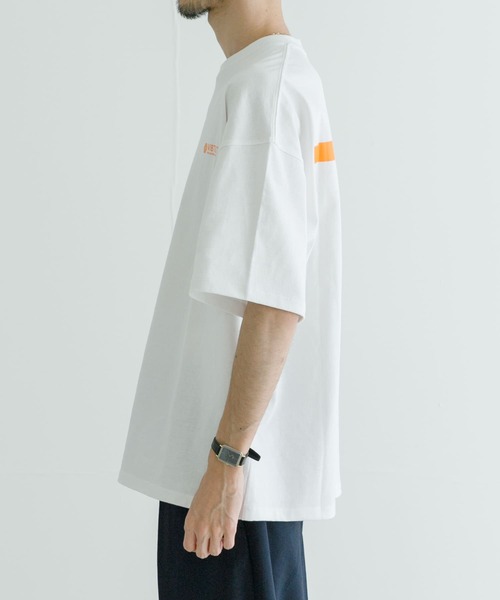 URBAN RESEARCH（アーバンリサーチ）の「『別注』VIBTEX×URBAN RESEARCH　T-SHIRTS（Tシャツ/カットソー・メンズ・ネイビー/ホワイト/チャコールグレー・MEDIUM/LARGE）」の15枚目の写真