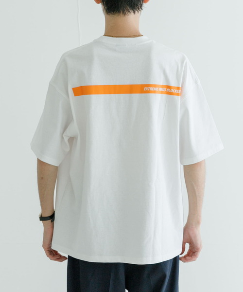 URBAN RESEARCH（アーバンリサーチ）の「『別注』VIBTEX×URBAN RESEARCH　T-SHIRTS（Tシャツ/カットソー・メンズ・ネイビー/ホワイト/チャコールグレー・MEDIUM/LARGE）」の16枚目の写真