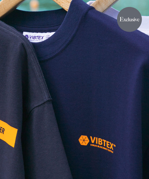 URBAN RESEARCH（アーバンリサーチ）の「『別注』VIBTEX×URBAN RESEARCH　T-SHIRTS（Tシャツ/カットソー・メンズ・ネイビー/ホワイト/チャコールグレー・MEDIUM/LARGE）」の19枚目の写真