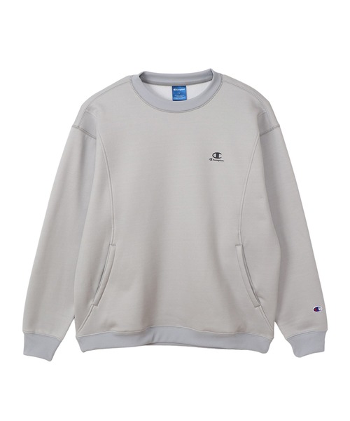 Champion(チャンピオン)の「【Champion/チャンピオン】メンズ スポーツ テックウィーブテリークルーネックスウェットシャツ(スウェット・メンズ・グレー/ブラック/グリーン系その他3・LARGE/X-LARGE/MEDIUM)」の11枚目の写真