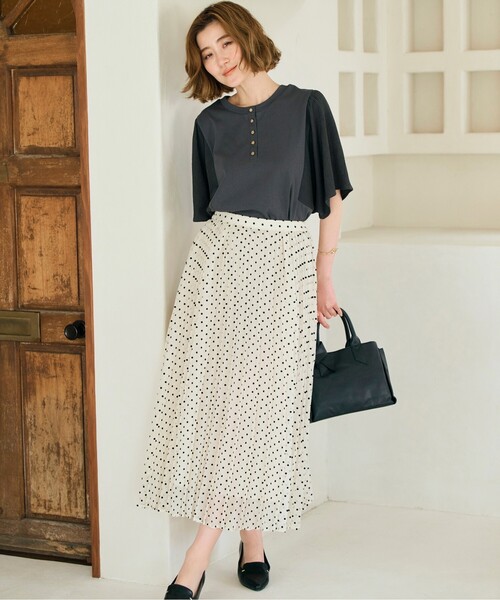 grove(グローブ)の「◆ハンドルノット2WAYトート(トートバッグ・レディース・ピンク系/ベージュ/ブラック・00)」の13枚目の写真