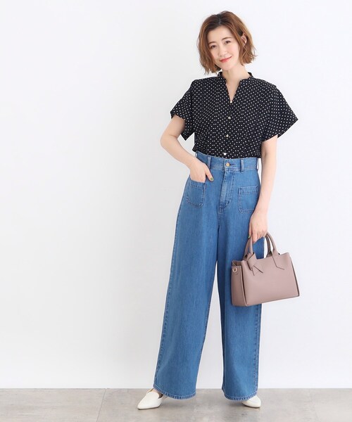 grove(グローブ)の「◆ハンドルノット2WAYトート(トートバッグ・レディース・ピンク系/ベージュ/ブラック・00)」の17枚目の写真