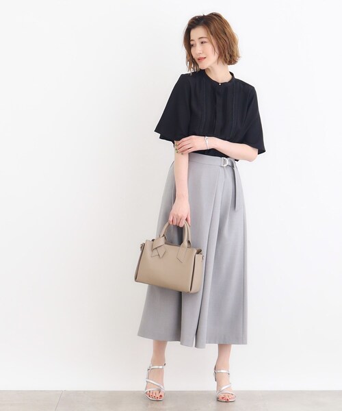 grove(グローブ)の「◆ハンドルノット2WAYトート(トートバッグ・レディース・ピンク系/ベージュ/ブラック・00)」の20枚目の写真