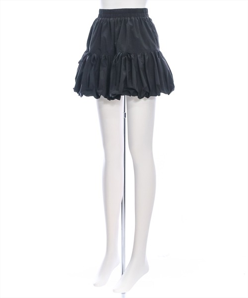 clear（クリア）の「インパン付きリボンバルーンミニスカート[ウィッシュコア ガーリー リボン ミニ丈]≪SS新作≫（スカート・レディース・オフホワイト/ブラック/グレー/ホワイト系その他・F）」の5枚目の写真