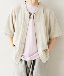 RIDING HIGH | WEB限定 RIDING HIGH/ ライディングハイ 別注 シアサッカージャージ BBシャツ(シャツ/ブラウス)