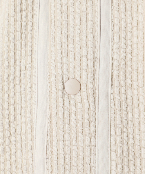 RIDING HIGH（ライディングハイ）の「WEB限定 RIDING HIGH/ ライディングハイ 別注 シアサッカージャージ BBシャツ（シャツ/ブラウス・メンズ・ベージュ/ブラック系その他・MEDIUM/LARGE）」の14枚目の写真