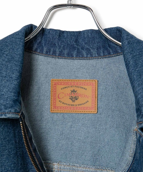 CIMARRON（シマロン）の「【CIMARRON】VIS別注ショートフレアデニムジャケット（デニムジャケット・レディース・ブルー系その他4/ブラック系その他・FREE）」の22枚目の写真