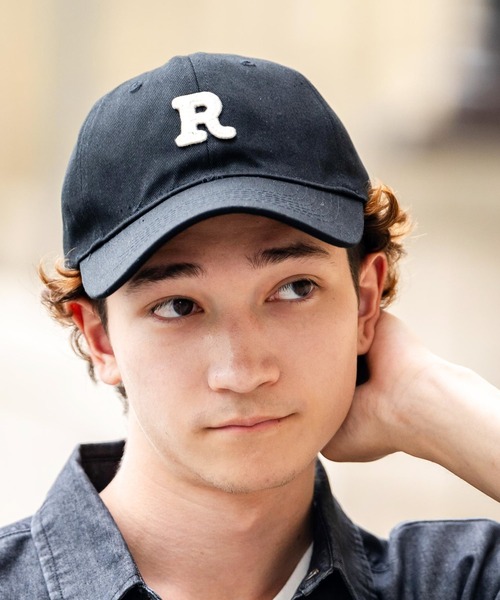 Rocky Monroe（ロッキーモンロー）の「Rワッペンロゴキャップ/ベースボールキャップ（キャップ・メンズ・ネイビー/ブルー/ブラック/ベージュ・FREE）」の8枚目の写真