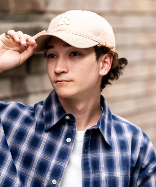 Rocky Monroe（ロッキーモンロー）の「Rワッペンロゴキャップ/ベースボールキャップ（キャップ・メンズ・ネイビー/ブルー/ブラック/ベージュ・FREE）」の12枚目の写真