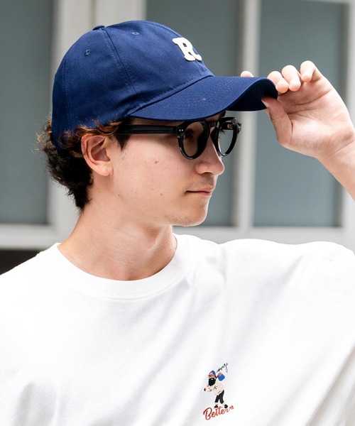 Rocky Monroe（ロッキーモンロー）の「Rワッペンロゴキャップ/ベースボールキャップ（キャップ・メンズ・ネイビー/ブルー/ブラック/ベージュ・FREE）」の14枚目の写真