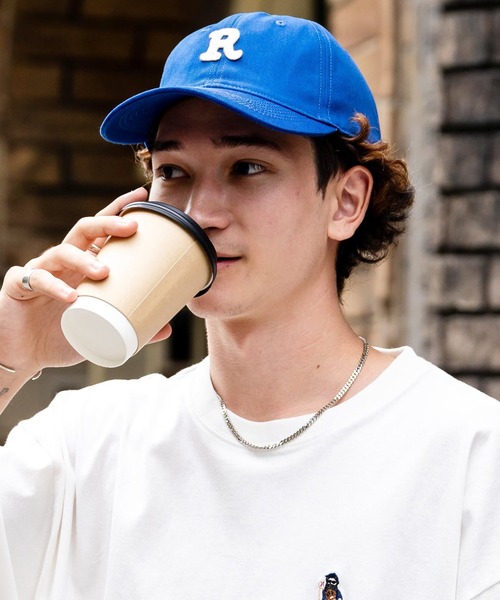 Rocky Monroe（ロッキーモンロー）の「Rワッペンロゴキャップ/ベースボールキャップ（キャップ・メンズ・ネイビー/ブルー/ブラック/ベージュ・FREE）」の18枚目の写真