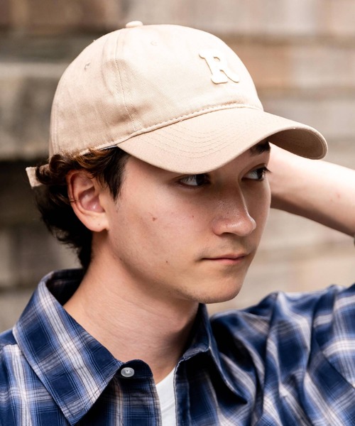 Rocky Monroe（ロッキーモンロー）の「Rワッペンロゴキャップ/ベースボールキャップ（キャップ・メンズ・ネイビー/ブルー/ブラック/ベージュ・FREE）」の10枚目の写真