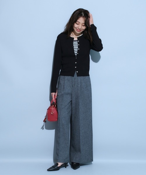 JUSGLITTY（ジャスグリッティー）の「チェーンベルト付ワイド