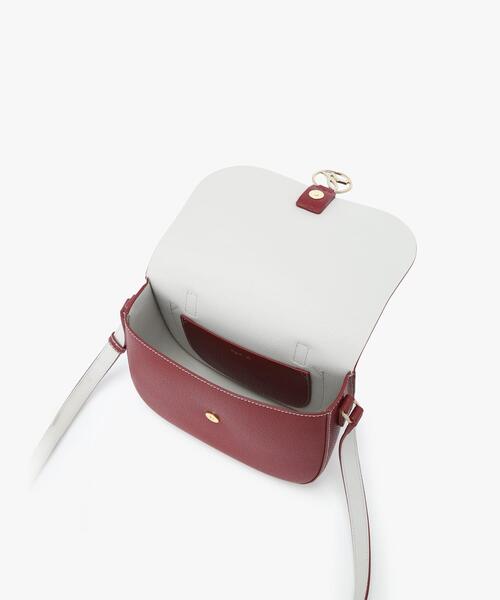 【未使用級】【agnes b.】現行PAS13－05 レザー　ショルダーバッグ agnes b.】アニエスベー PAS13－05 ショルダーバッグ (Agnes b