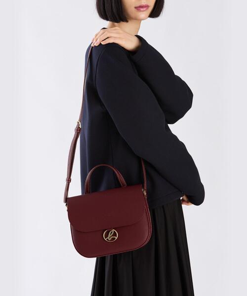 【未使用級】【agnes b.】現行PAS13－05 レザー　ショルダーバッグ agnes b.】アニエスベー PAS13－05 ショルダーバッグ (Agnes b