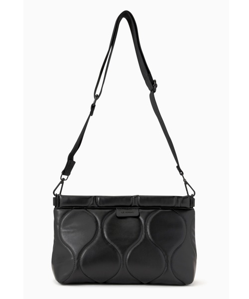 LE VERNIS（ル・ベルニ）の「(LE VERNIS)<ROSE BUD別注>キルティングクラッチ（クラッチバッグ・レディース・ブラウン/ブラック・FREE）」の4枚目の写真