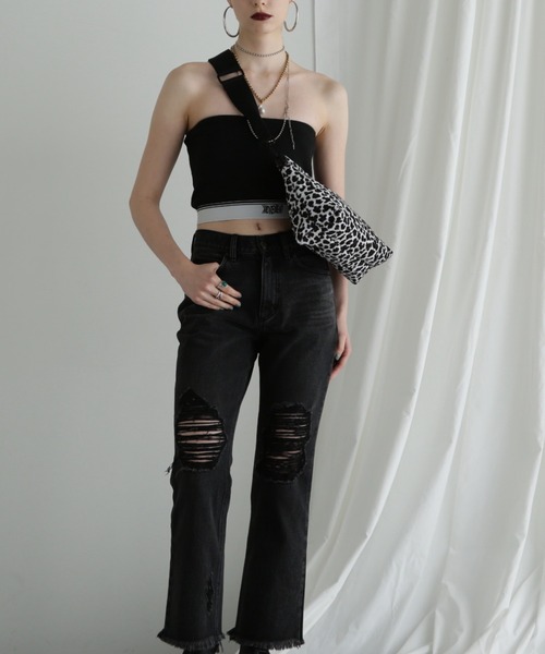 LE VERNIS（ル・ベルニ）の「(LE VERNIS)<ROSE BUD別注>キルティングクラッチ（クラッチバッグ・レディース・ブラウン/ブラック・FREE）」の3枚目の写真