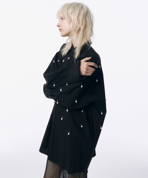 トップス JOSEMOON SHIRT with PEARL JOSEMOON SHIRT with PEARL