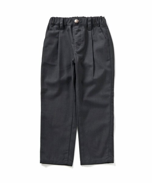 apres les cours(アプレレクール)の「【リンク】スタンダードタックパンツ(その他パンツ・キッズ・グレー/インディゴブルー/チャコール/ベージュ/カーキ・110/100/90/130/80/120)」の2枚目の写真